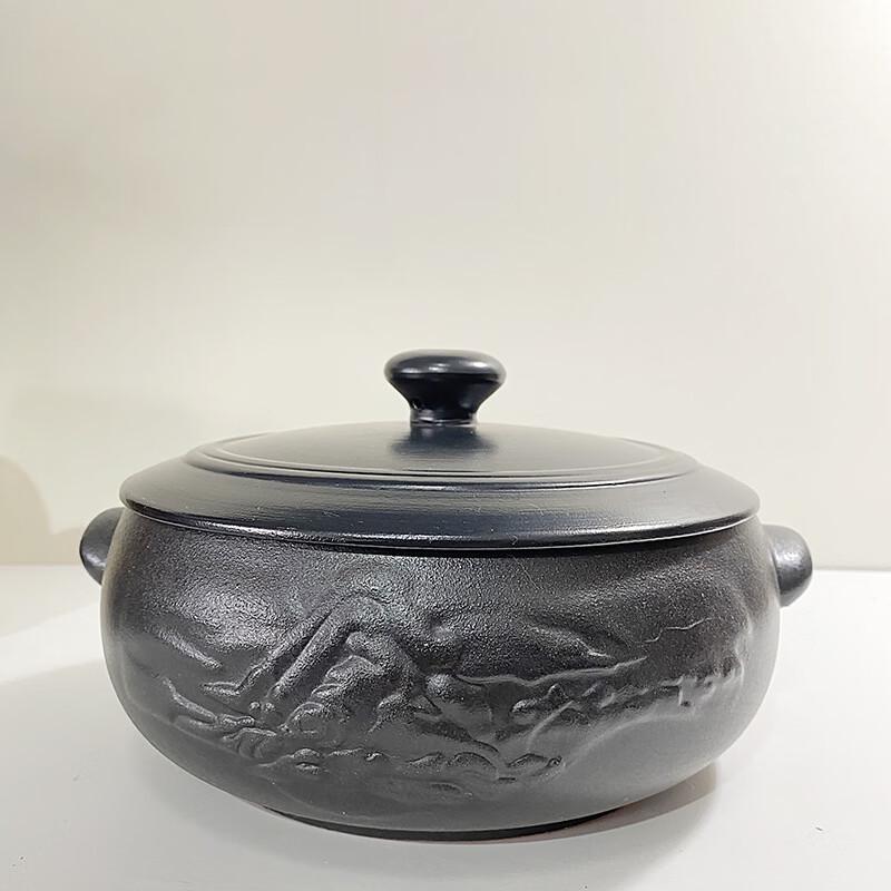Volcanic Stone Ceramic Casserole Pot
Volcanic Stone Ceramic Casserole Pot