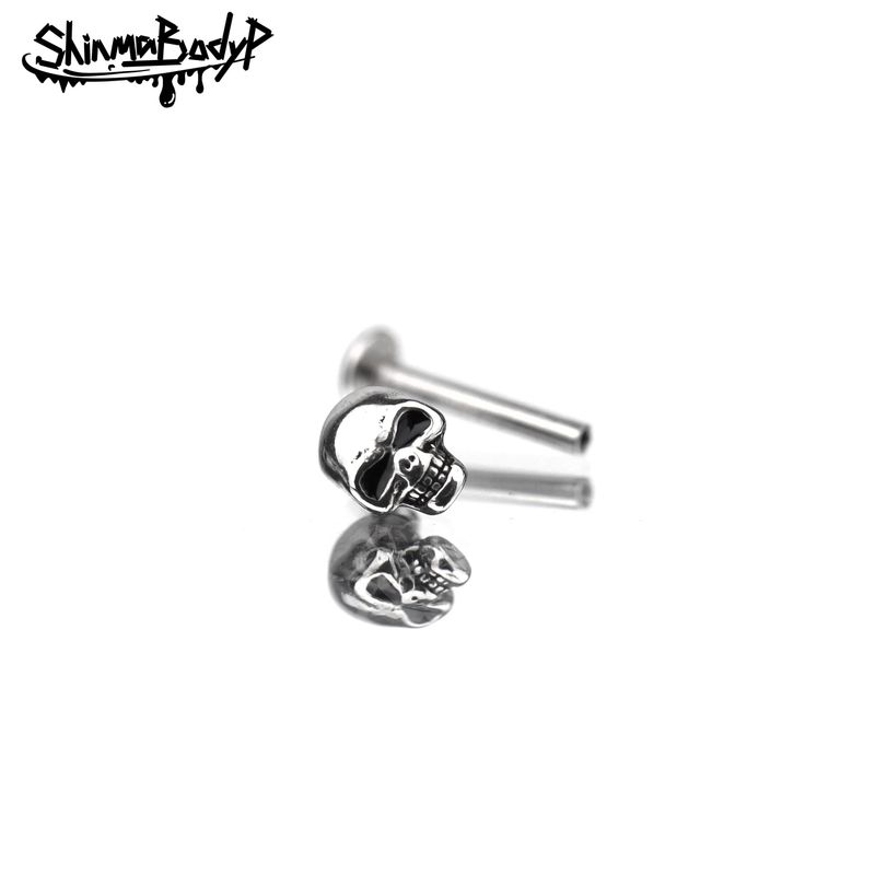 Shinma Female Thread Cool Earth Titanium Steel Skull Labret Ear Studs Ear Bone Stud European and American Goths Piercing Jewelry Rod Thickness 1.2 Rod Length 6(One)
Shinma Female Thread Cool Earth Titanium Steel Skull Labret Ear Studs Ear Bone Stud European and American Goths Piercing Jewelry Rod Thickness 1.2 Rod Length 6(One)