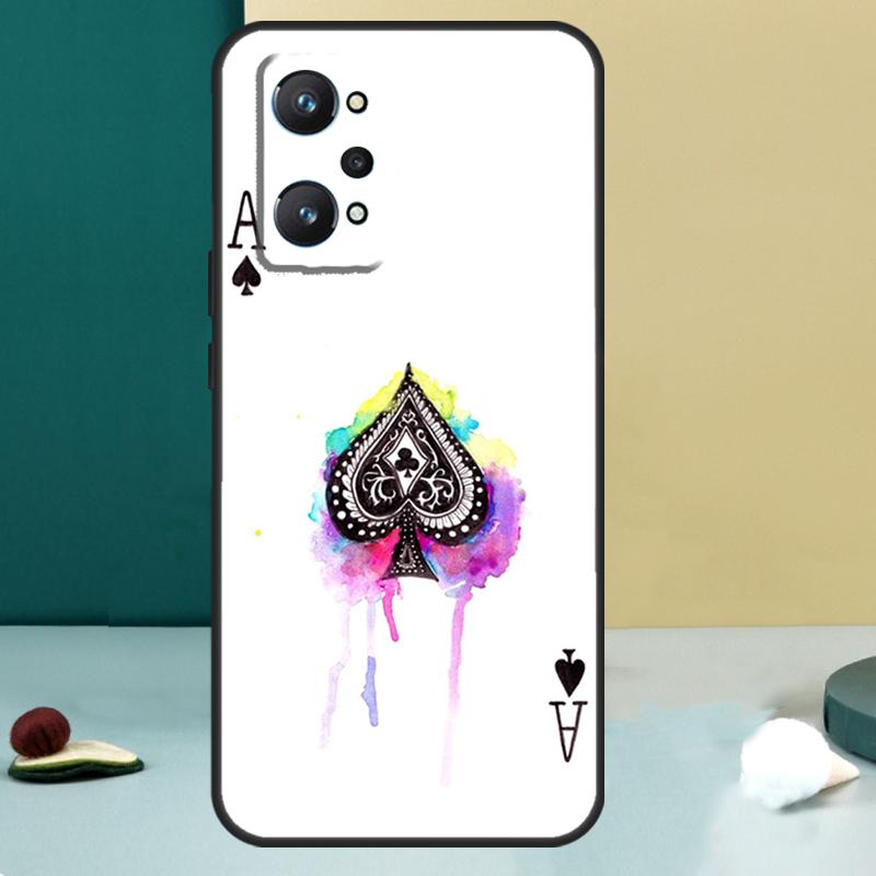Ace of spades Poker Card For Realme 14 13 Pro Plus 10 11 12 GT 5 6 6T GT7 Pro C61 C55 C53 C51 C21Y C25S C75 C67 Case Realme GT6
Ace of spades Poker Card For Realme 14 13 Pro Plus 10 11 12 GT 5 6 6T GT7 Pro C61 C55 C53 C51 C21Y C25S C75 C67 Case Realme GT6