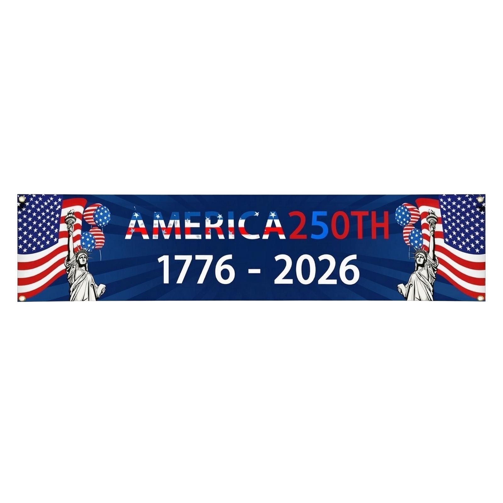 45*200cm Outdoor Porch Wall Banner Decoration For The 250th Anniversary Of The Founding Of The US One Size синій
45*200cm Outdoor Porch Wall Banner Decoration For The 250th Anniversary Of The Founding Of The US One Size синій