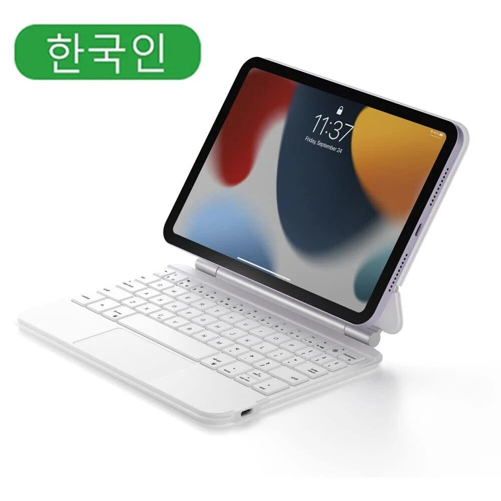 GOOJODOQ Magic Keyboard Case for iPad Mini 6 6th Generation Floating Cantilever Stand Multi-Touch Trackpad for iPad Mini 6
GOOJODOQ Magic Keyboard Case for iPad Mini 6 6th Generation Floating Cantilever Stand Multi-Touch Trackpad for iPad Mini 6