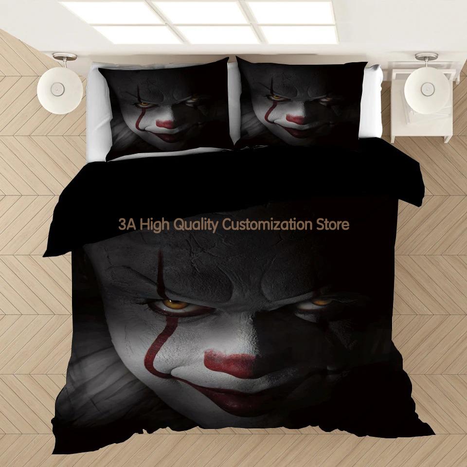 Comforter Pennywise-It Bedding Set S Horror Movie Clown Series Comforter Bedding Sets Bedclothes (No Sheet) Ayr Comforter (quilt)-EU Single(135*200cm)3pcs
Comforter Pennywise-It Bedding Set S Horror Movie Clown Series Comforter Bedding Sets Bedclothes (No Sheet) Ayr Comforter (quilt)-EU Single(135*200cm)3pcs