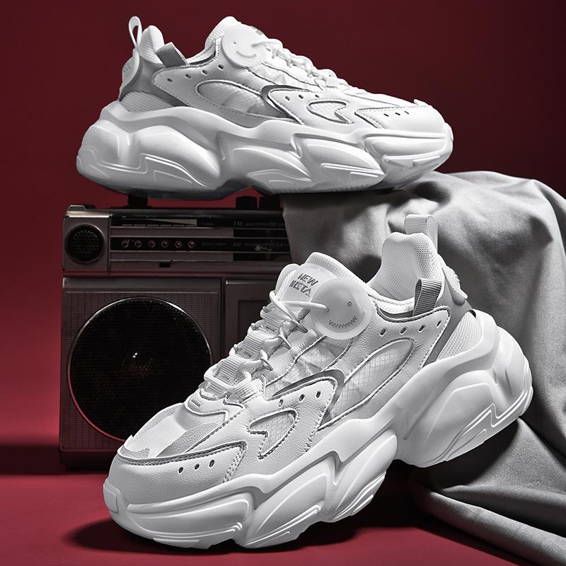 Весна 2024 года, новые универсальные спортивные туфли с толстой подошвой и внутренним возвышением для пар, обувь для папы для мужчин 44 белый
Весна 2024 года, новые универсальные спортивные туфли с толстой подошвой и внутренним возвышением для пар, обувь для папы для мужчин 44 белый