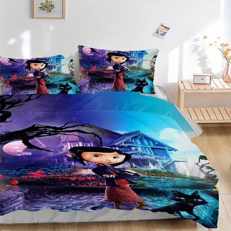 Nightmare Before Christmas Halloween Bedding Set - 3 Piece Comforter Cover Gift for Bedroom,Includes No InsertB150 135x200cm
Nightmare Before Christmas Halloween Bedding Set - 3 Piece Comforter Cover Gift for Bedroom,Includes No InsertB150 135x200cm