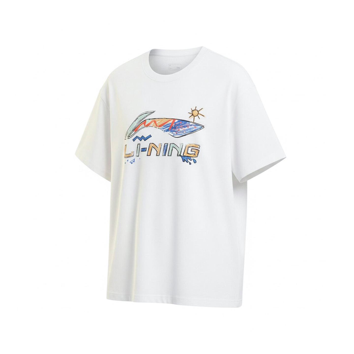 Li-Ning White Graffiti Vintage Hand-Painted Loose Comfortable Versatile Short Sleeve T-Shirt Men tops ASDX745-2 L
Li-Ning White Graffiti Vintage Hand-Painted Loose Comfortable Versatile Short Sleeve T-Shirt Men tops ASDX745-2 L