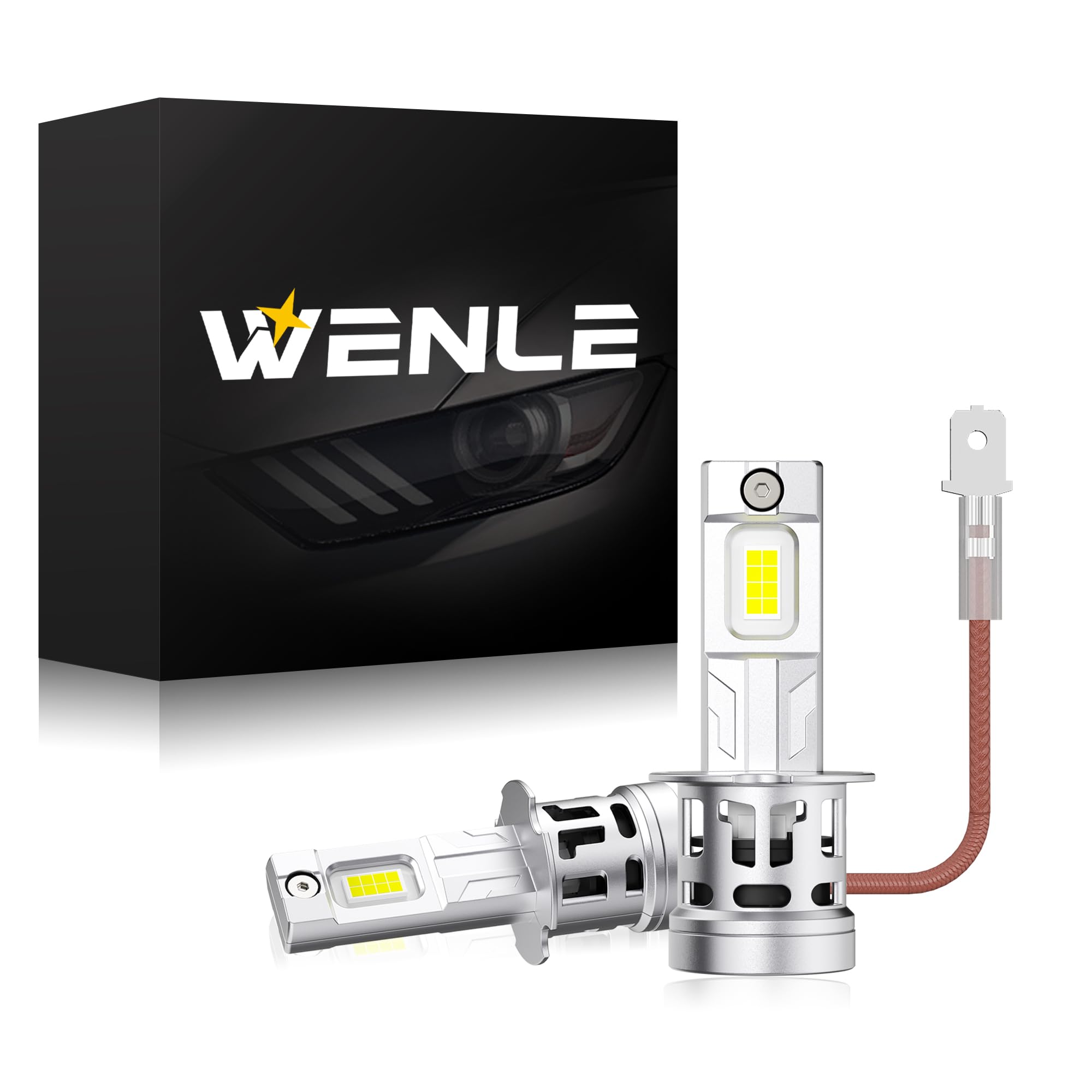 мини размер супер WENLE H3 LED фара противотуманная лампа новая, соответствует требованиям техосмотра, в 8 раз ярче 20000 лм 60 Вт Белый 6000 К совместима с DC12V белый
мини размер супер WENLE H3 LED фара противотуманная лампа новая, соответствует требованиям техосмотра, в 8 раз ярче 20000 лм 60 Вт Белый 6000 К совместима с DC12V белый