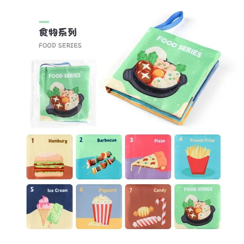Soft Baby Books toys Montessori 3D Touch Feel High Contrast Cloth Book Sensory Early Learning games for kids Educational toys
Soft Baby Books toys Montessori 3D Touch Feel High Contrast Cloth Book Sensory Early Learning games for kids Educational toys