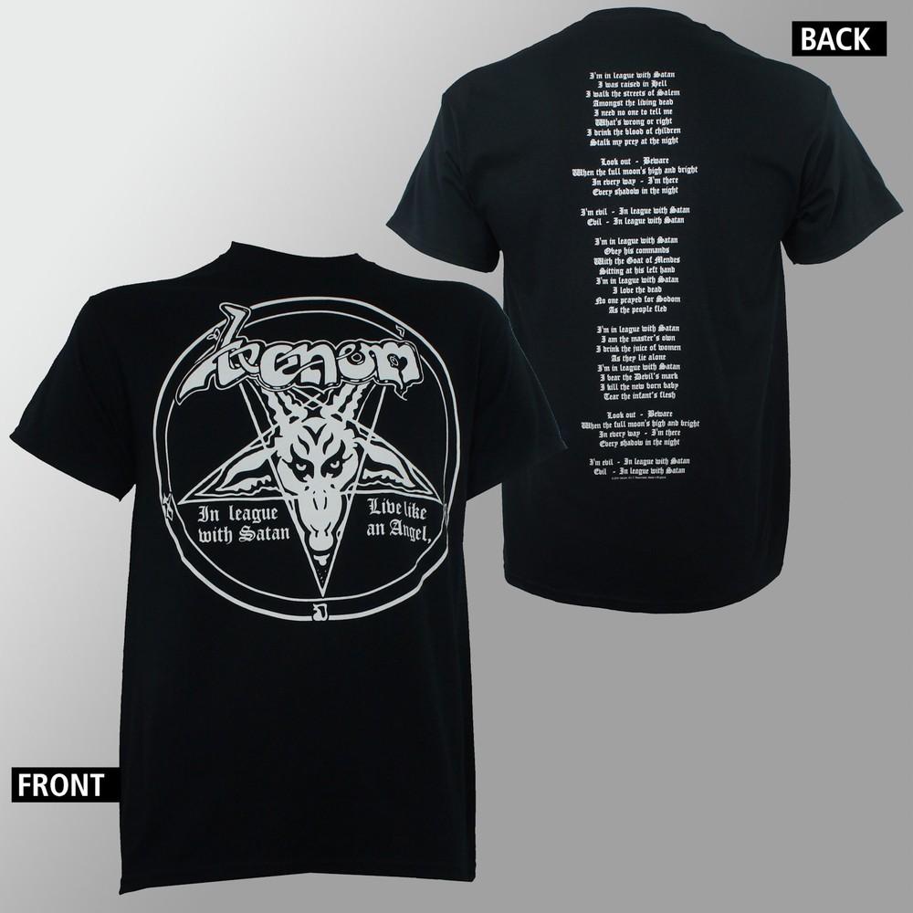 Authentic VENOM Band In League With Satan T-Shirt S M L XL NEW Unisex T-Shirt M
Authentic VENOM Band In League With Satan T-Shirt S M L XL NEW Unisex T-Shirt M