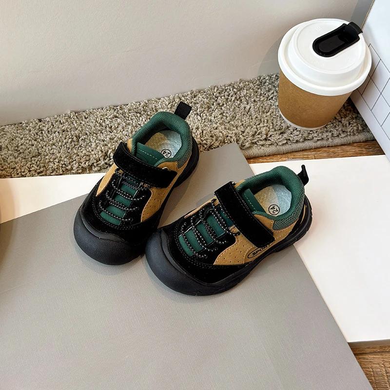 Kids Shoes Color Matching Cool Korean Wind Girls Sneakers Children Sport Shoes for Boys Student Hiking Shoes Running H09015 22 коричневый
Kids Shoes Color Matching Cool Korean Wind Girls Sneakers Children Sport Shoes for Boys Student Hiking Shoes Running H09015 22 коричневый