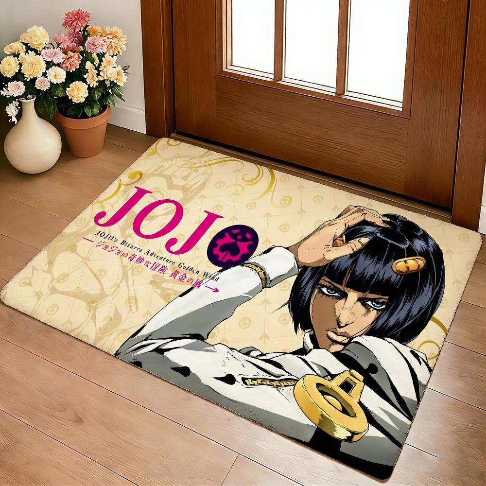 Anime A-J-J-JoJo B-Bizarre A-Adventure Floor Mat Cozy Flannel Soft Thick Non-Slip Mat for Living Room Bedroom Kitchen Decor Rugs 40x60cm
Anime A-J-J-JoJo B-Bizarre A-Adventure Floor Mat Cozy Flannel Soft Thick Non-Slip Mat for Living Room Bedroom Kitchen Decor Rugs 40x60cm
