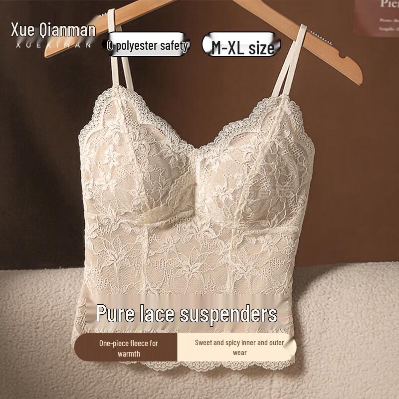 Women s Lace Camisole with Padded Bra L
Women s Lace Camisole with Padded Bra L