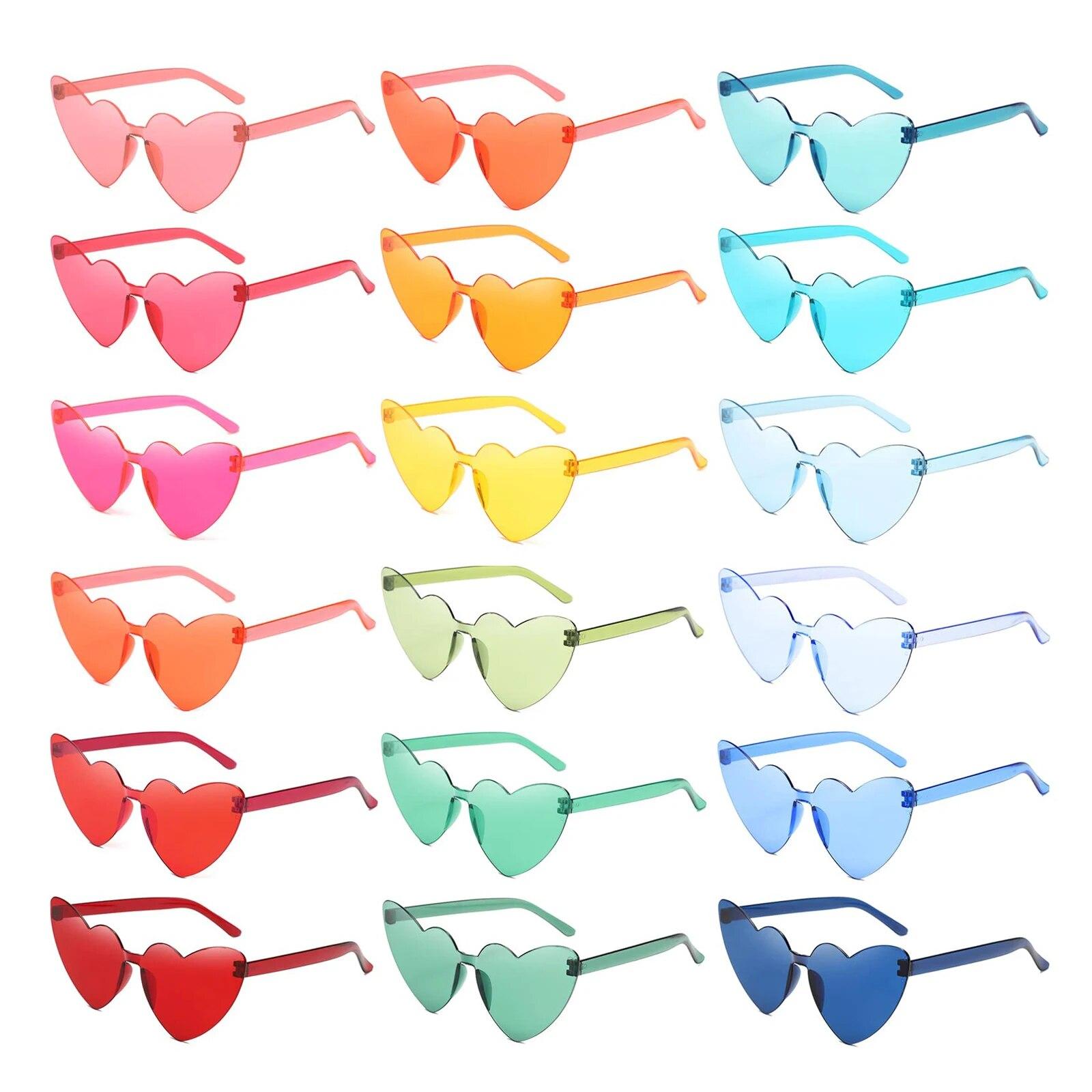 12-48Pcs Wedding Heart Shape Sunglasses Women Sunglasses Female Tinted Sunglasses Fun Party Sunglasses Favors Gift
12-48Pcs Wedding Heart Shape Sunglasses Women Sunglasses Female Tinted Sunglasses Fun Party Sunglasses Favors Gift