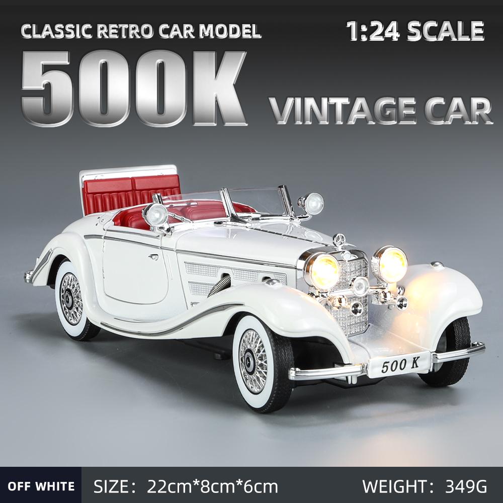 1:24 500K 1936 Alloy Car Models Classic Vehicle Simulation One Piece Collection Kids Diecast Metal Car Toy Boys Fast and Furious
1:24 500K 1936 Alloy Car Models Classic Vehicle Simulation One Piece Collection Kids Diecast Metal Car Toy Boys Fast and Furious