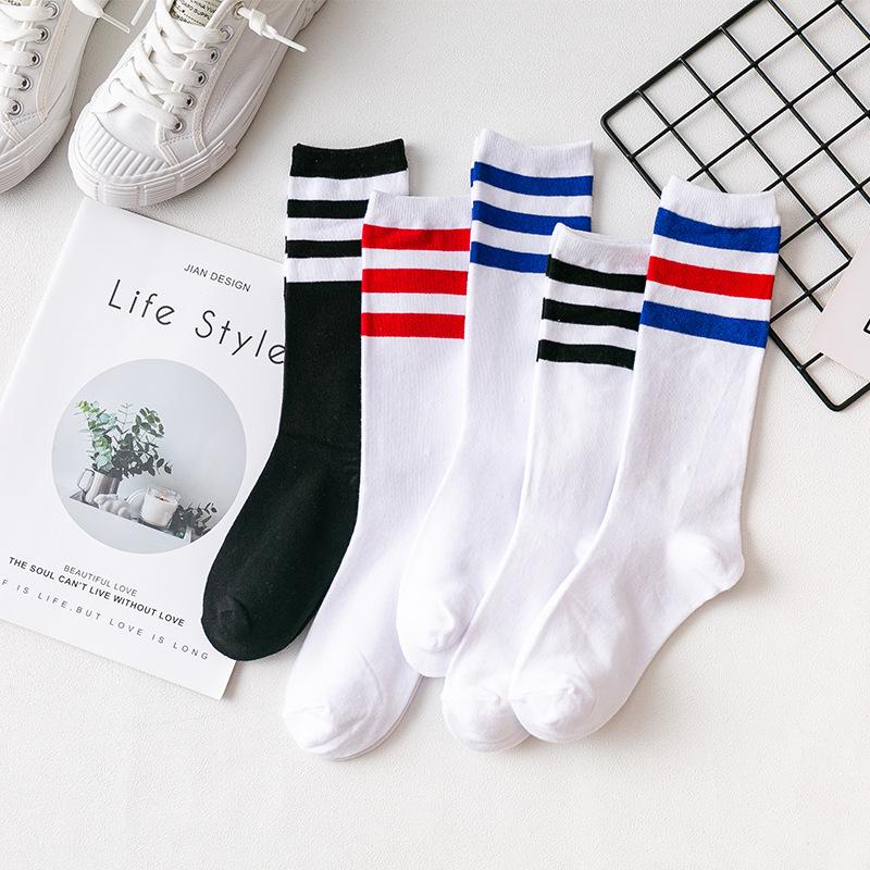 New Men/Women 3 Three Stripes Cotton Socks Retro Old School Hiphop Skate Long Short Meias Harajuku White Black Winter Cool One Size
New Men/Women 3 Three Stripes Cotton Socks Retro Old School Hiphop Skate Long Short Meias Harajuku White Black Winter Cool One Size