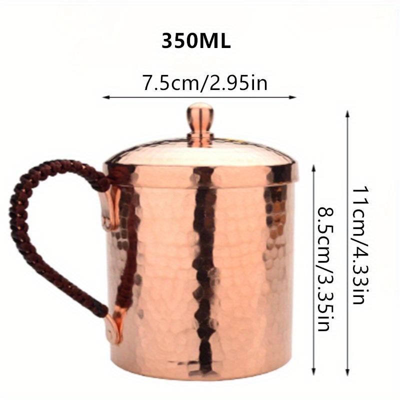 350 мл/550 мл Кружка для Московского мула Кованые чашки Тяжелые Чистая медь Розовое золото Ручной работы Чистые Цельномедные кружки 350ML
350 мл/550 мл Кружка для Московского мула Кованые чашки Тяжелые Чистая медь Розовое золото Ручной работы Чистые Цельномедные кружки 350ML