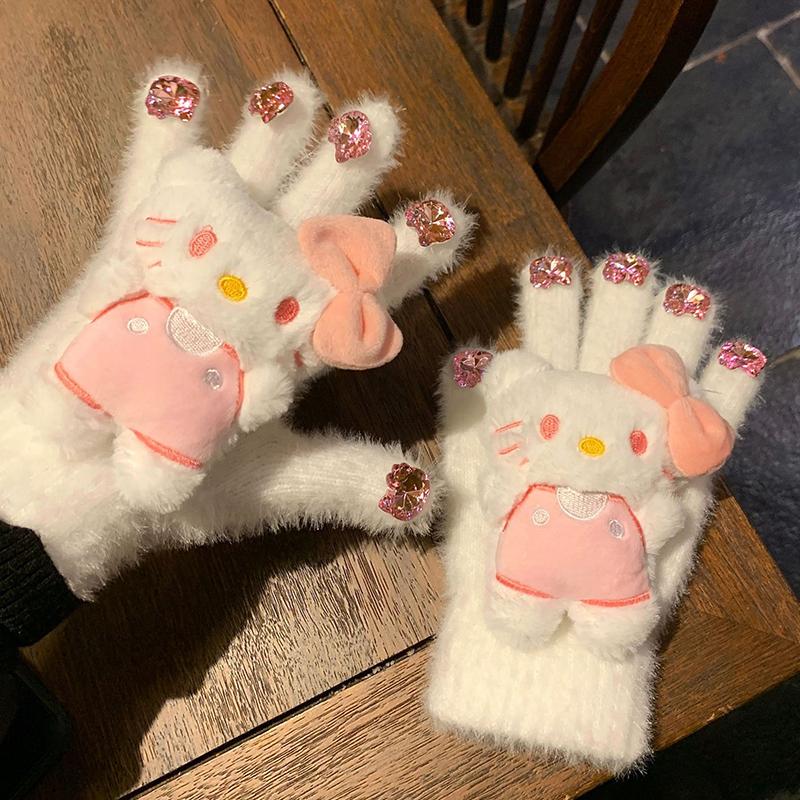 Cartoon Winter Warm Plush Kt Cat Gloves Refer To Outdoor Cycling, Skiing And Children S Gloves, 2026 Style розовый
Cartoon Winter Warm Plush Kt Cat Gloves Refer To Outdoor Cycling, Skiing And Children S Gloves, 2026 Style розовый