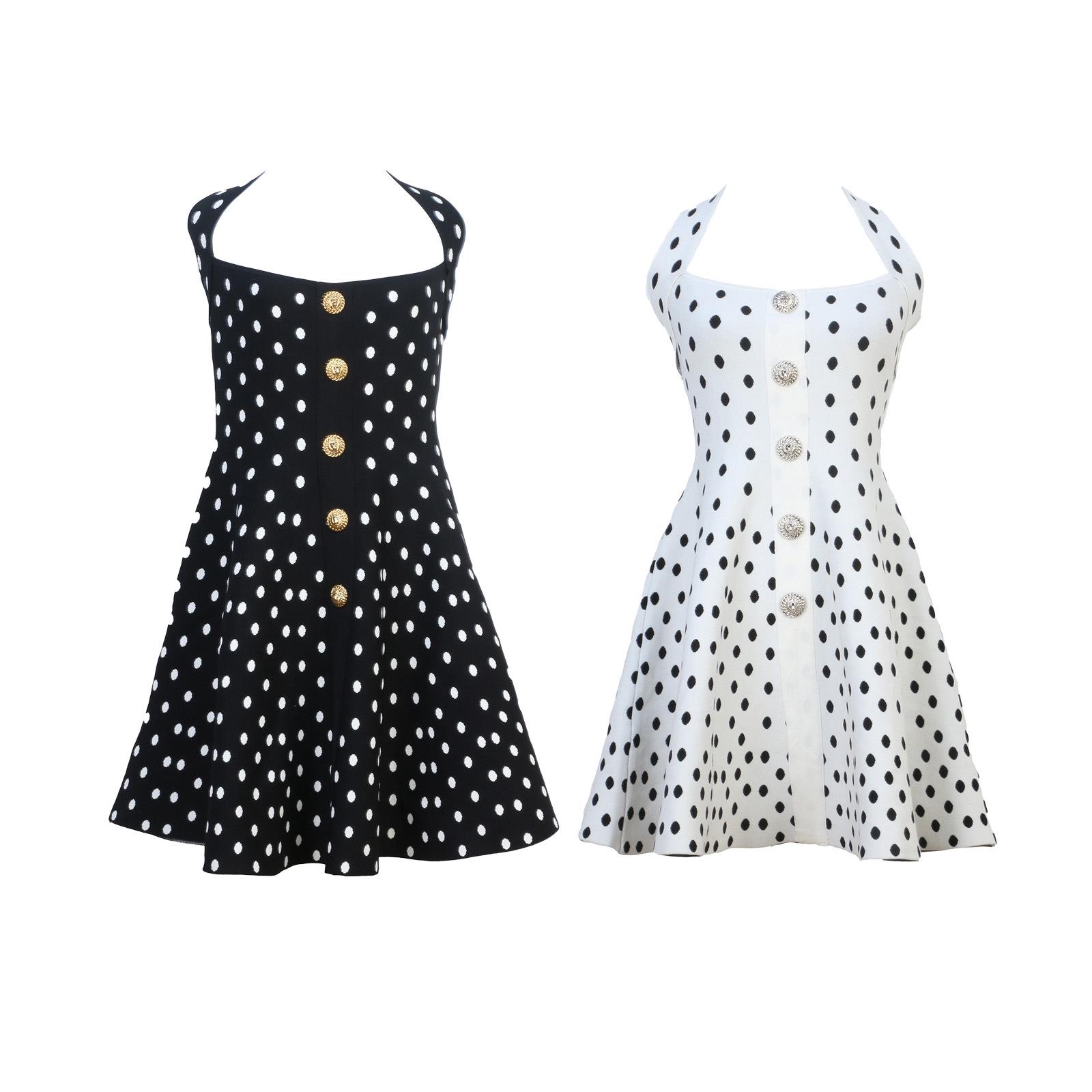 French Polka Dot Sexy Design Women s Dress – Waist-Slimming Short Skirt for Spring/Summer Medium
French Polka Dot Sexy Design Women s Dress – Waist-Slimming Short Skirt for Spring/Summer Medium