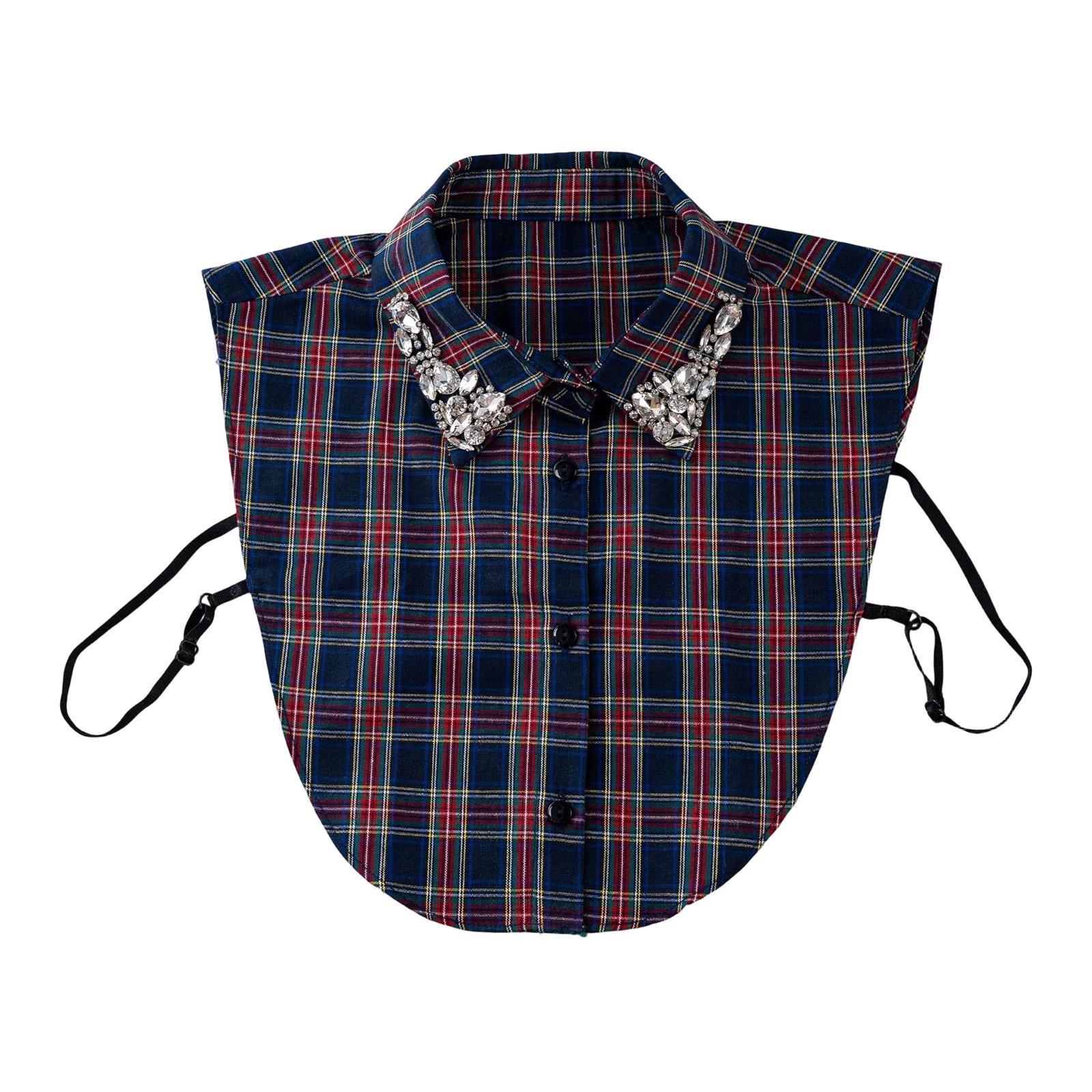 Женский съемный воротник с бисером – Шифоновый воротник-стойка для свитеров и повседневных нарядов One Size
Женский съемный воротник с бисером – Шифоновый воротник-стойка для свитеров и повседневных нарядов One Size