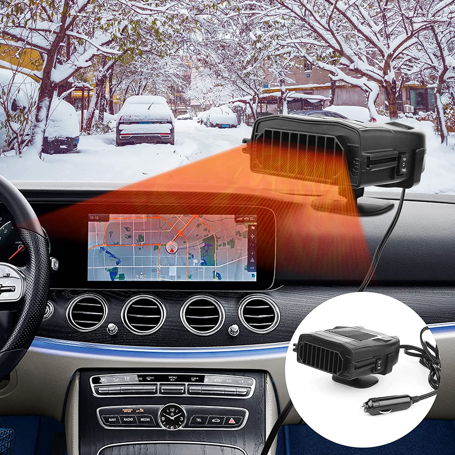 R803 12V Car Dashboard Heating Fan Car Windshield Defrosting Defogging Heater Vehicle Interior Heating Device Yellow
R803 12V Car Dashboard Heating Fan Car Windshield Defrosting Defogging Heater Vehicle Interior Heating Device Yellow