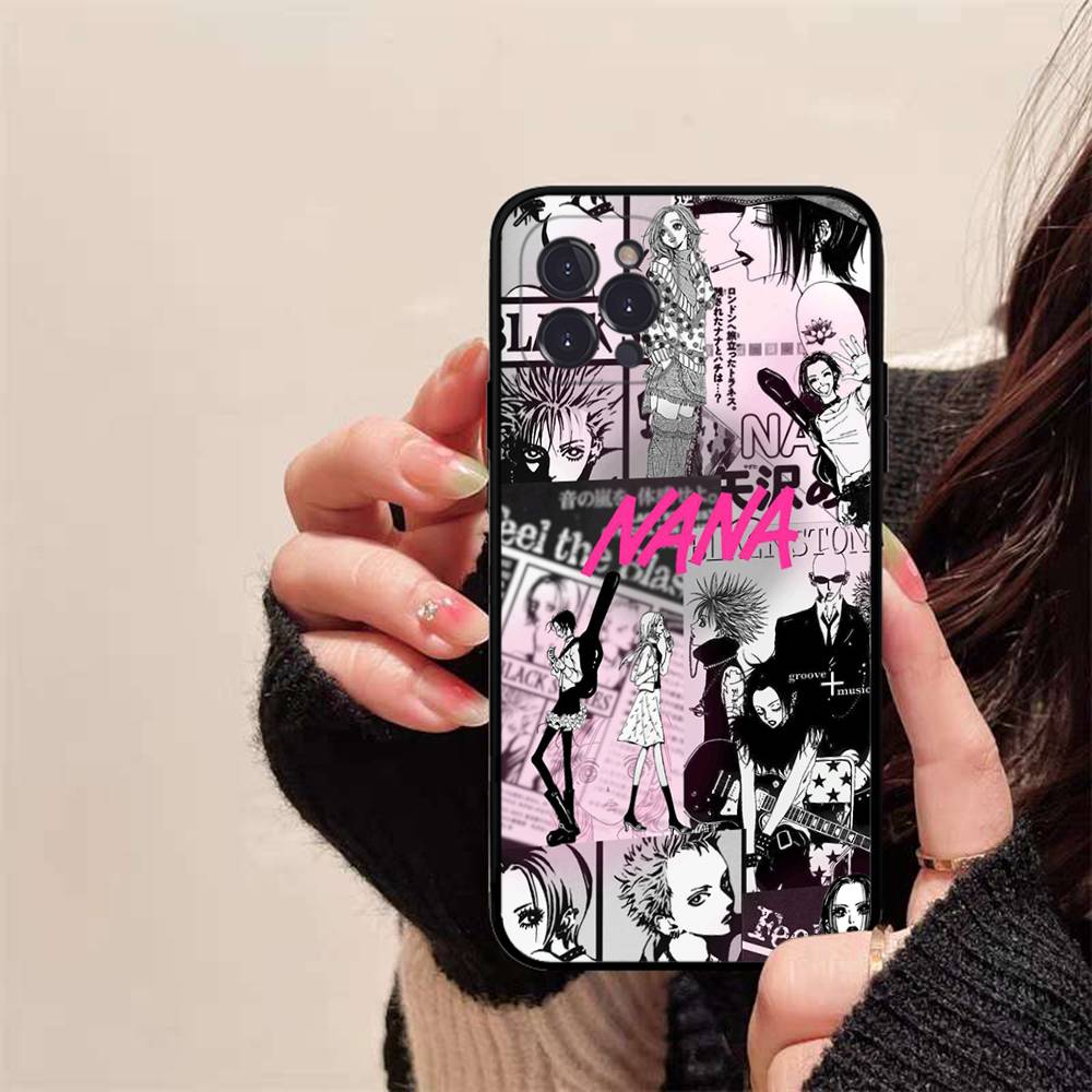 Anime Cool Nana Osaki Line Plating Phone Case For IPhone 16 15 14 13 12 Mini 11 Pro XS Max X XR SE 6 7 8 Plus Soft iPhone 12pro max
Anime Cool Nana Osaki Line Plating Phone Case For IPhone 16 15 14 13 12 Mini 11 Pro XS Max X XR SE 6 7 8 Plus Soft iPhone 12pro max