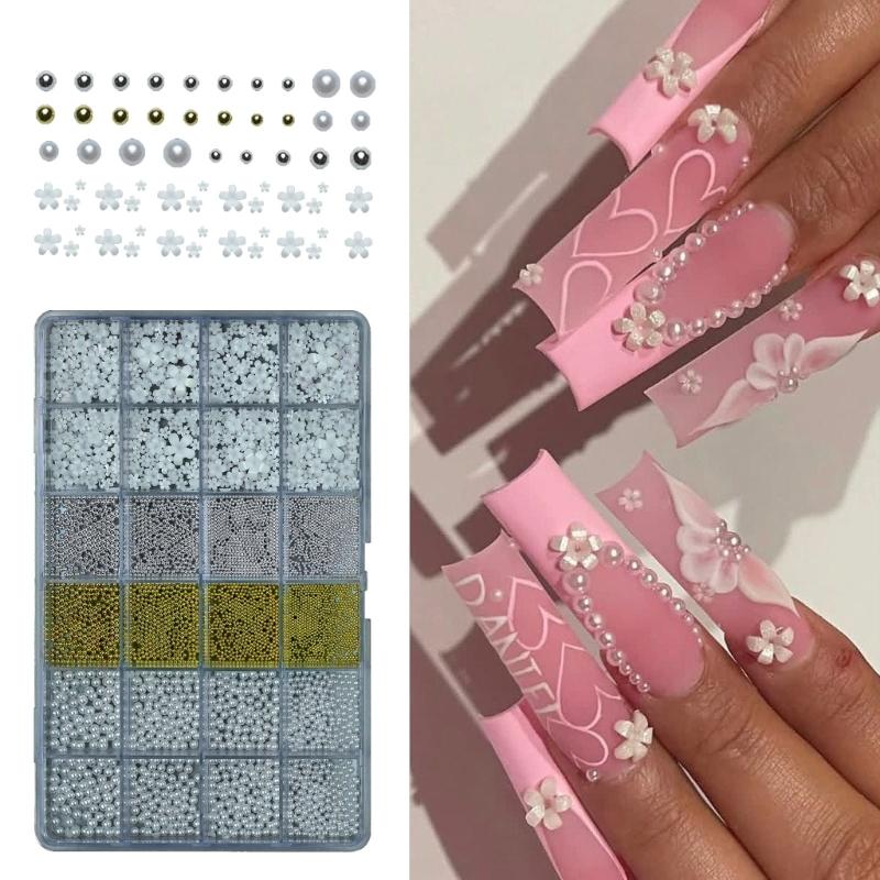 Fashionable Resin Bows Pearls Shape Nail Art Decoration Various Sizes Easy To Apply For Nail Enhancement
Fashionable Resin Bows Pearls Shape Nail Art Decoration Various Sizes Easy To Apply For Nail Enhancement