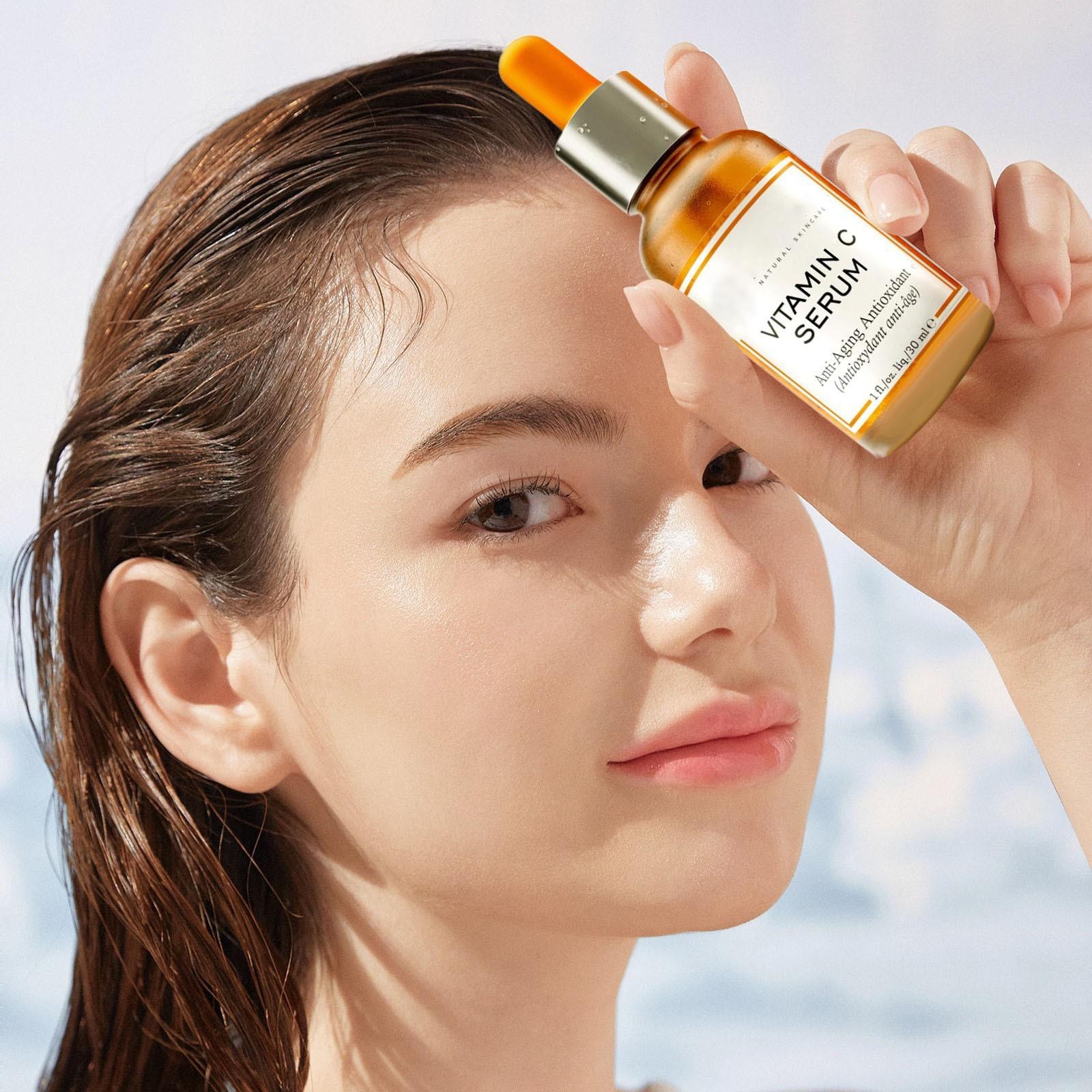 Сироватка для обличчя VitaminC Brightening Skin Color Hydrating Moisturizing Tender Moisturizing Facial Skin Serum 30 мл One Size
Сироватка для обличчя VitaminC Brightening Skin Color Hydrating Moisturizing Tender Moisturizing Facial Skin Serum 30 мл One Size