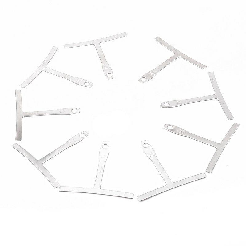 9 шт. Гитарный спицевой калибр Т-образная линейка Измерение накладки грифа Инструмент лютье Измерение регулировки дуги грифа Штангенциркуль
9 шт. Гитарный спицевой калибр Т-образная линейка Измерение накладки грифа Инструмент лютье Измерение регулировки дуги грифа Штангенциркуль