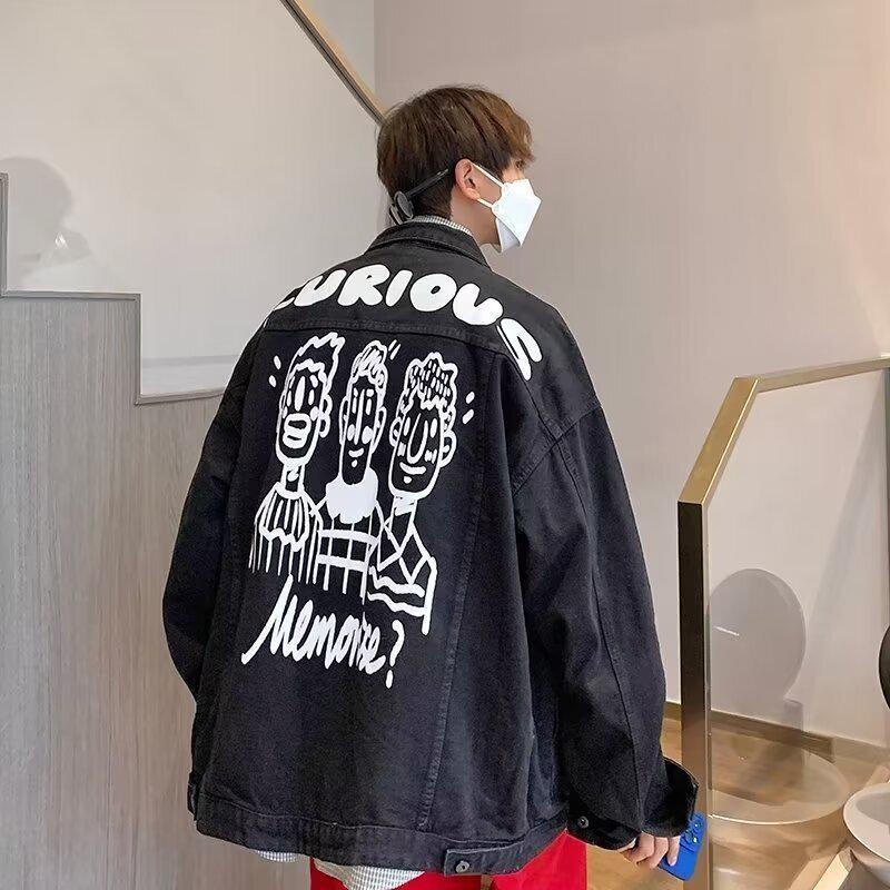 2026 Men s High Street Denim Jacket - Trendy Spring/Autumn Retro Casual Loose Workwear M
2026 Men s High Street Denim Jacket - Trendy Spring/Autumn Retro Casual Loose Workwear M