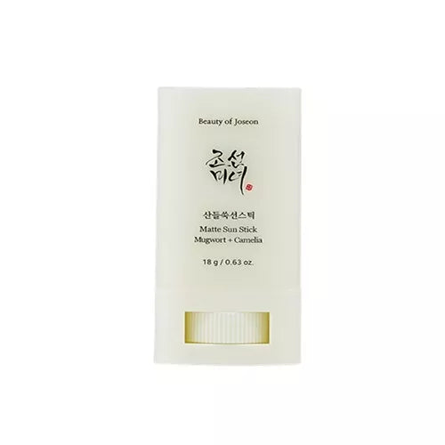 Beauty of Joseon Матовая солнцезащитная палочка Mugwort+Camelia 18 г (SPF 50+ ПА++++)
Beauty of Joseon Матовая солнцезащитная палочка Mugwort+Camelia 18 г (SPF 50+ ПА++++)
