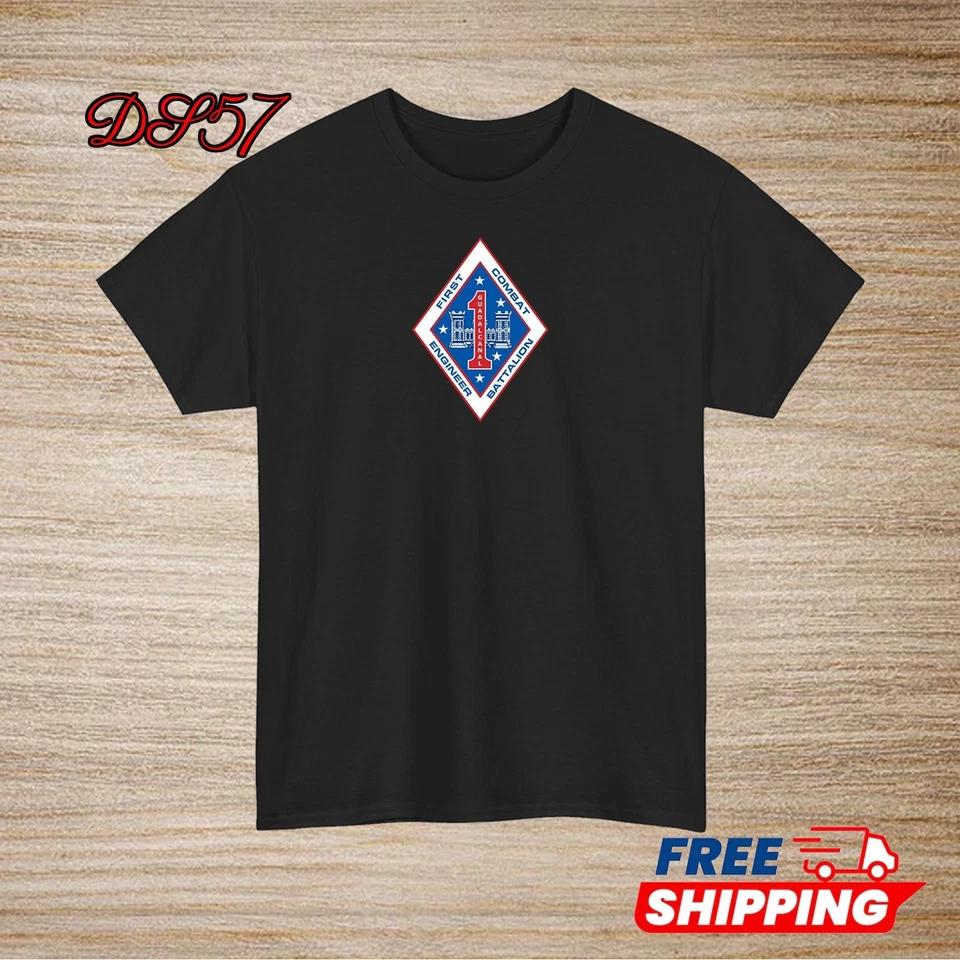 1st Combat Engineer Battalion Logo T-Shirt S to 5XL Made In USA S
1st Combat Engineer Battalion Logo T-Shirt S to 5XL Made In USA S