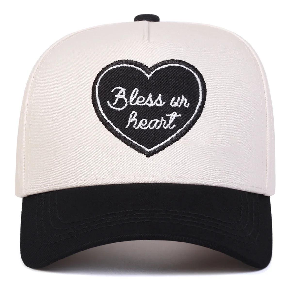 Unisex Bless Ur Heart Letter Embroidery Baseball Caps Spring Autumn Outdoor Adjustable Casual Hats Sunscreen Hat Sports Cap
Unisex Bless Ur Heart Letter Embroidery Baseball Caps Spring Autumn Outdoor Adjustable Casual Hats Sunscreen Hat Sports Cap