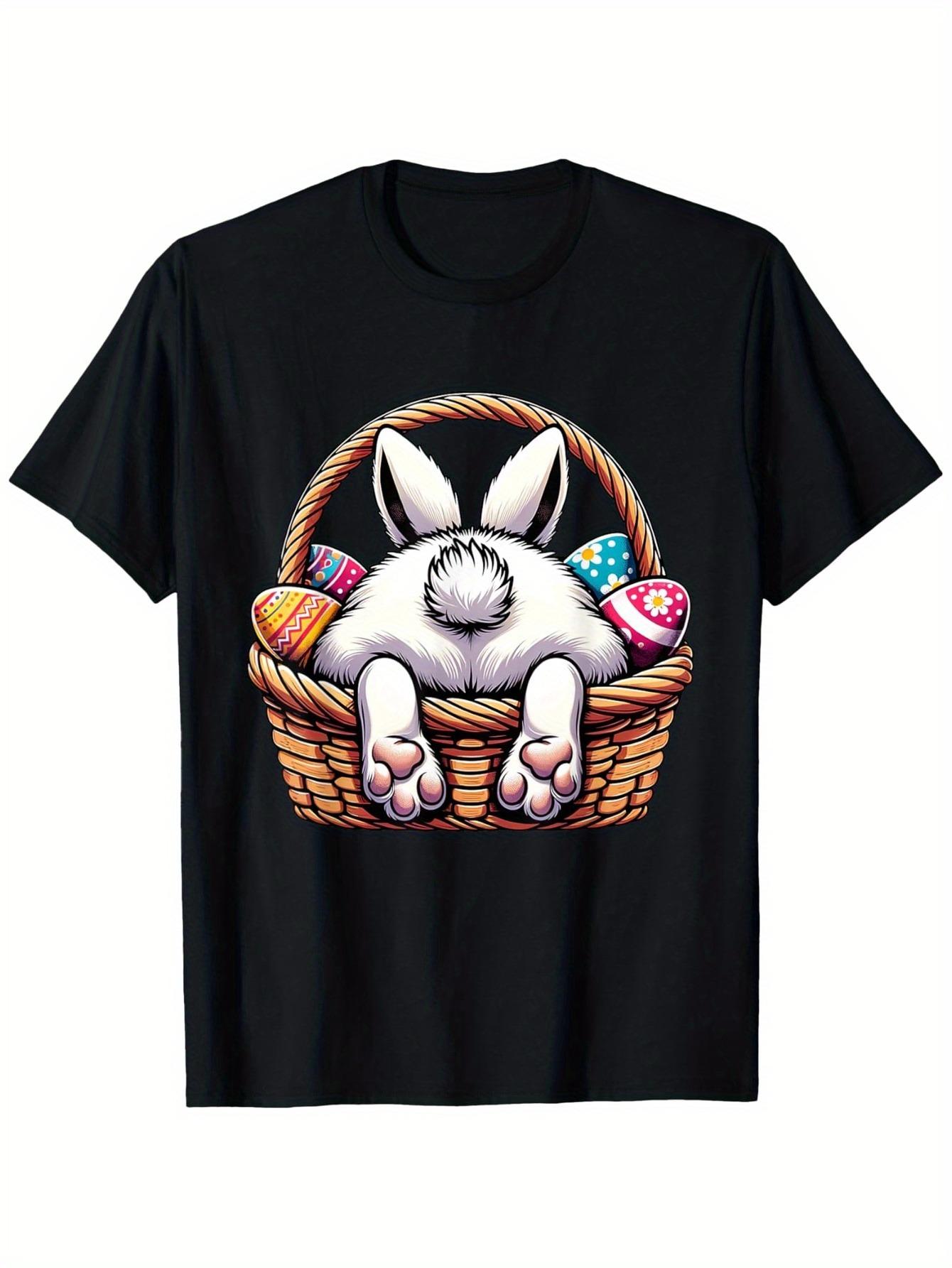 Easter Bunny Basket Pattern T-Shirt - Cute Rabbit Egg Design Suitable for Both Men Women A Casual T-shirt Perfect Outdoor Fu... 5XL різнокольоровий
Easter Bunny Basket Pattern T-Shirt - Cute Rabbit Egg Design Suitable for Both Men Women A Casual T-shirt Perfect Outdoor Fu... 5XL різнокольоровий