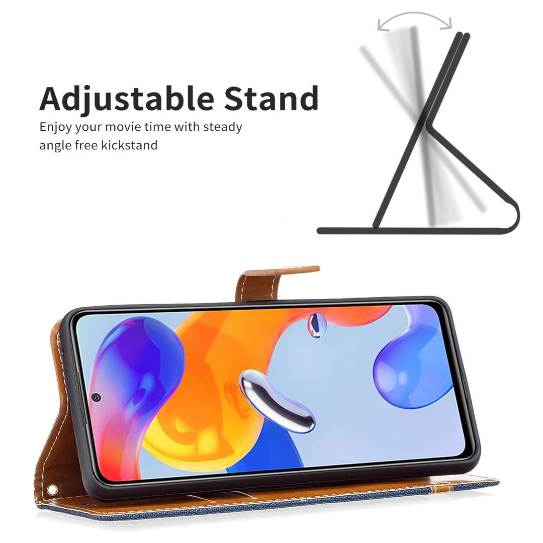For Xiaomi Redmi 10C 4G Case Jeans Cloth Texture Leather Wallet Mobile Cover with Stand Green
For Xiaomi Redmi 10C 4G Case Jeans Cloth Texture Leather Wallet Mobile Cover with Stand Green