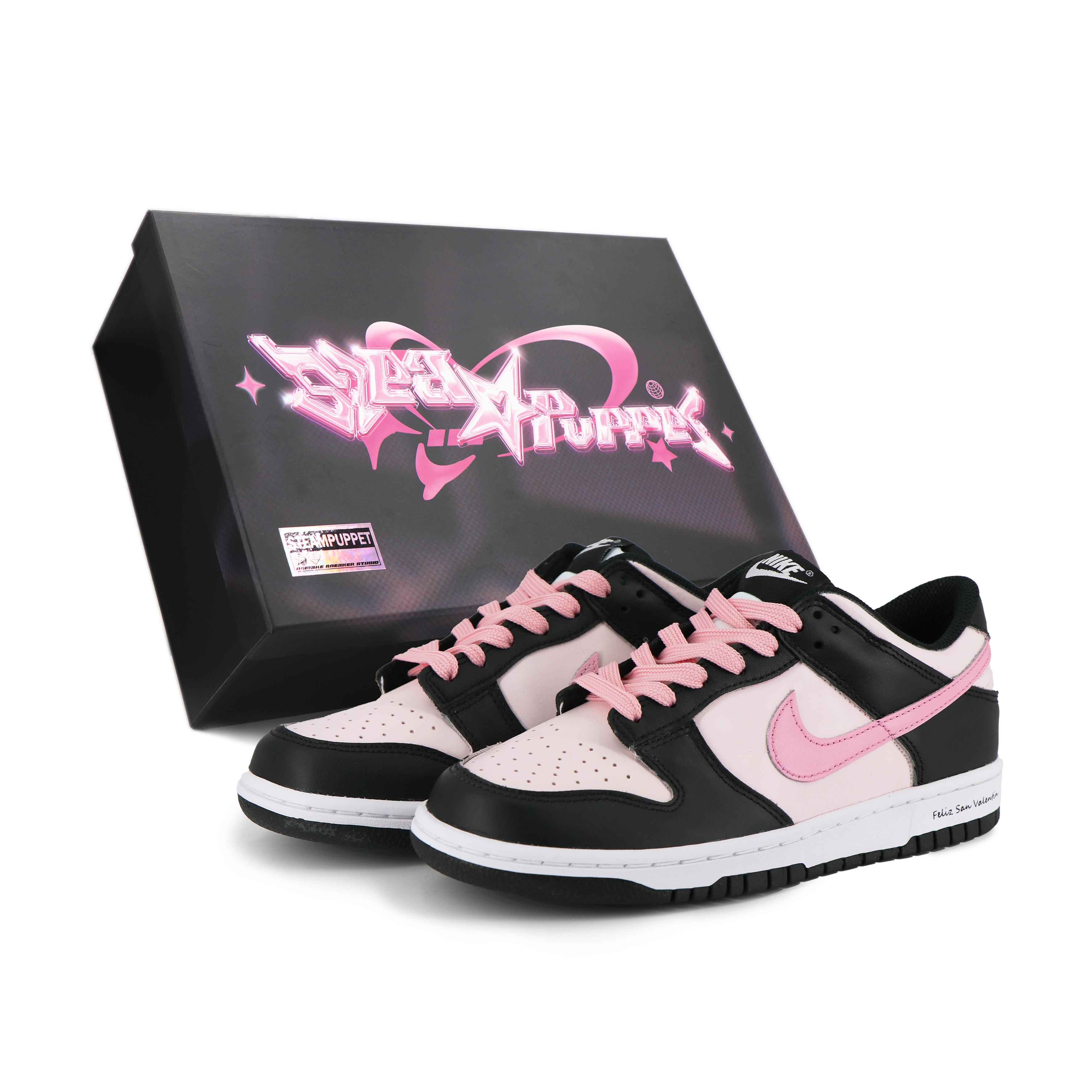 Nike Dunk Black Pink Low top Skateboard Shoes GS Black Pink CW1590-100(Team17-S-BOX) 38
Nike Dunk Black Pink Low top Skateboard Shoes GS Black Pink CW1590-100(Team17-S-BOX) 38
