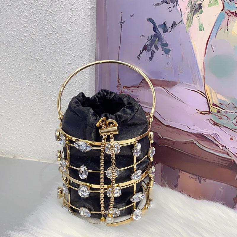 Top Handle Preal Beaded Metallic Cage Handbags Ladies Wedding Purse чёрный
Top Handle Preal Beaded Metallic Cage Handbags Ladies Wedding Purse чёрный