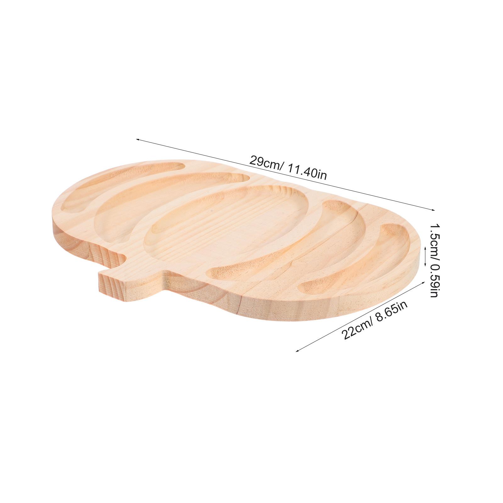 Wooden Pumpkin Tray Halloween Serving Platter Divided Design Fruit Snack Cheese Board Festive Party Tableware Wood Food Tray хаки
Wooden Pumpkin Tray Halloween Serving Platter Divided Design Fruit Snack Cheese Board Festive Party Tableware Wood Food Tray хаки