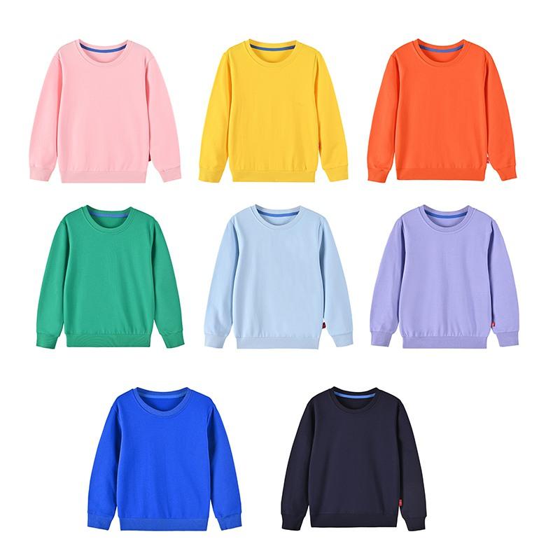 Children s Sweatshirt Round Neck Long Sleeved Solid Color Pullover Unisex Kids Top 90
Children s Sweatshirt Round Neck Long Sleeved Solid Color Pullover Unisex Kids Top 90