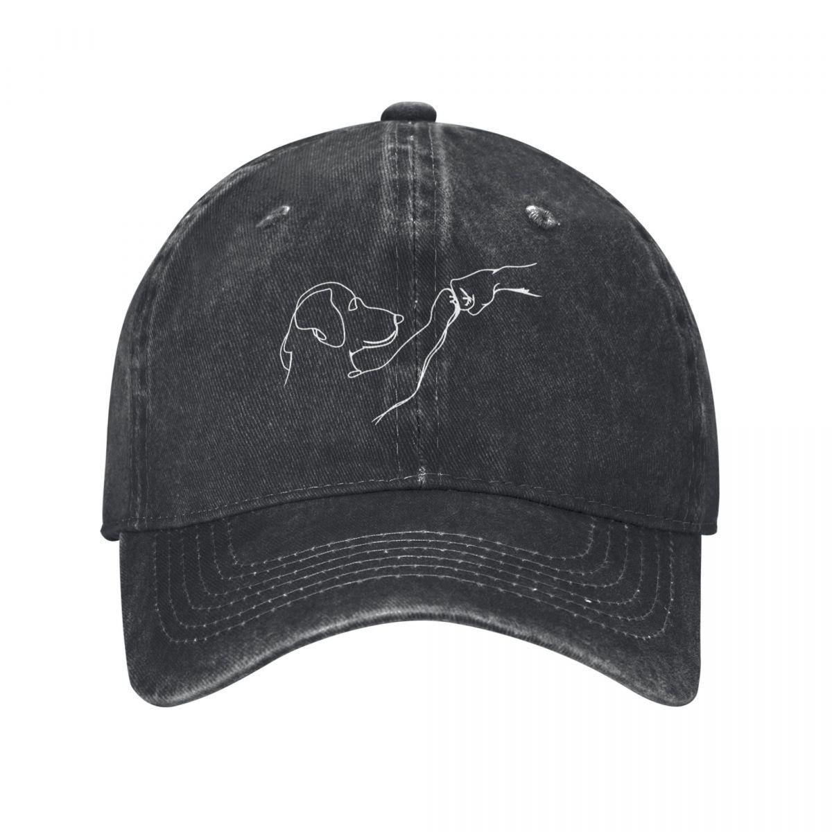 Casual Dog And People Punch Hand Baseball Cap Unisex Distressed Washed Snapback Hat Friendship Bump Dogs Paw Outdoor Soft Hats One Size
Casual Dog And People Punch Hand Baseball Cap Unisex Distressed Washed Snapback Hat Friendship Bump Dogs Paw Outdoor Soft Hats One Size