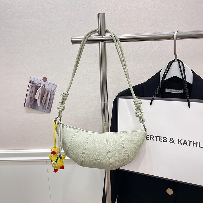 Летняя новая нишевая дизайнерская популярная сумка-пельмень с пэчворком, на плечо, кроссбоди, модная женская сумка