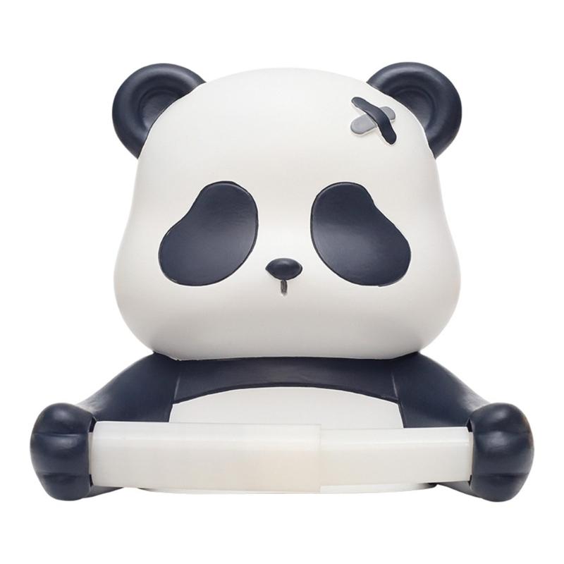 Resin Panda Toilet Paper Holder Toilet Roll Dispenser Bathroom Accessories for Kids Bathroom Wall decors Easy to Install 1
Resin Panda Toilet Paper Holder Toilet Roll Dispenser Bathroom Accessories for Kids Bathroom Wall decors Easy to Install 1
