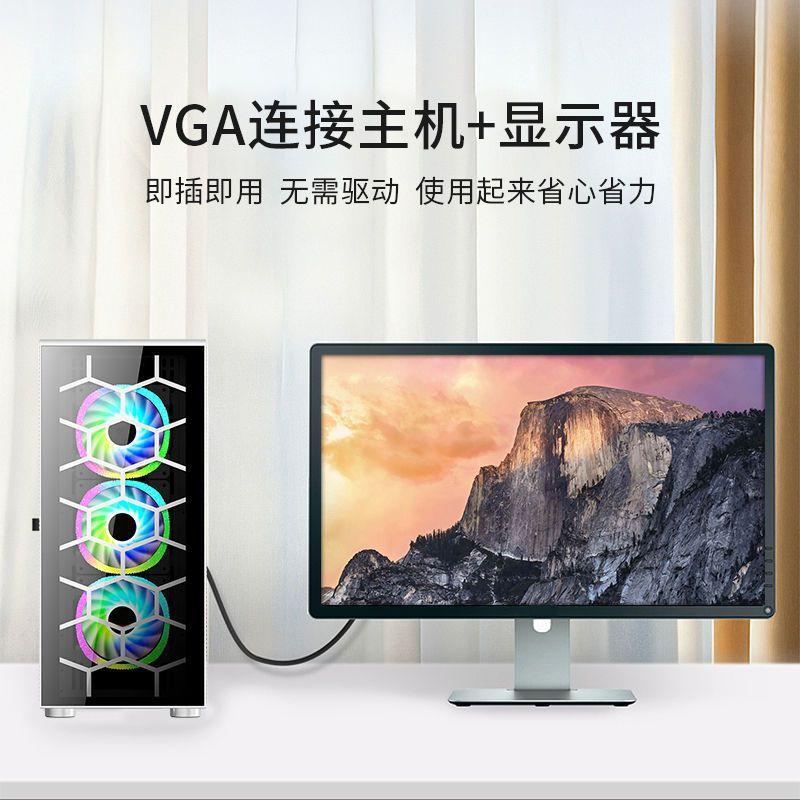 Кабель VGA Настольный хост, компьютерный кабель Передача данных на экран телевизора и видео Кабель для проекционного монитора видеонаблюдения 1.5 meters
Кабель VGA Настольный хост, компьютерный кабель Передача данных на экран телевизора и видео Кабель для проекционного монитора видеонаблюдения 1.5 meters
