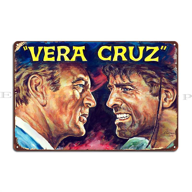 Vera Cruz Burt Lancaster Gary Cooper Western Movie Poster Metal Sign Wall Cave Plaques Create Party Print Tin Sign Poster 20x30cm(7.8x11.8inch)
Vera Cruz Burt Lancaster Gary Cooper Western Movie Poster Metal Sign Wall Cave Plaques Create Party Print Tin Sign Poster 20x30cm(7.8x11.8inch)