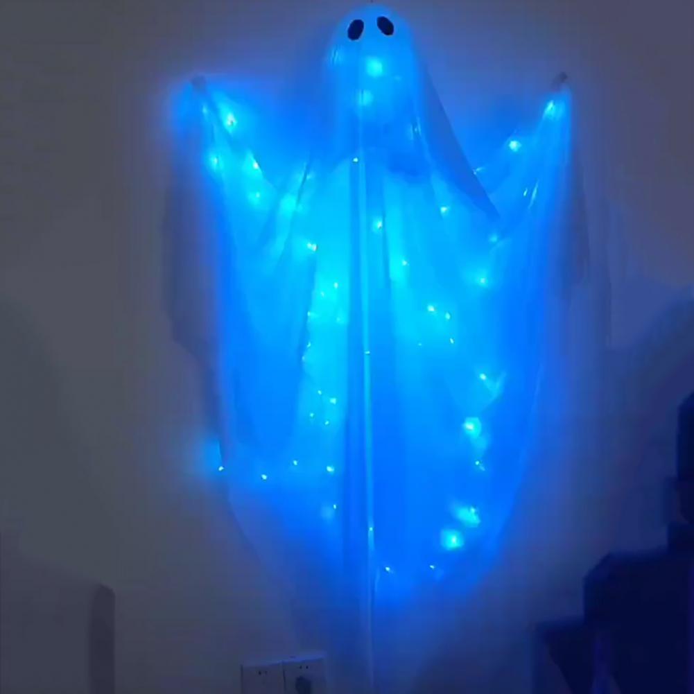 Spooky Glow Feature Decoration Spooky Halloween Hanging Ghost Decorations with Led Lights for Haunted House Outdoor for Home белый
Spooky Glow Feature Decoration Spooky Halloween Hanging Ghost Decorations with Led Lights for Haunted House Outdoor for Home белый