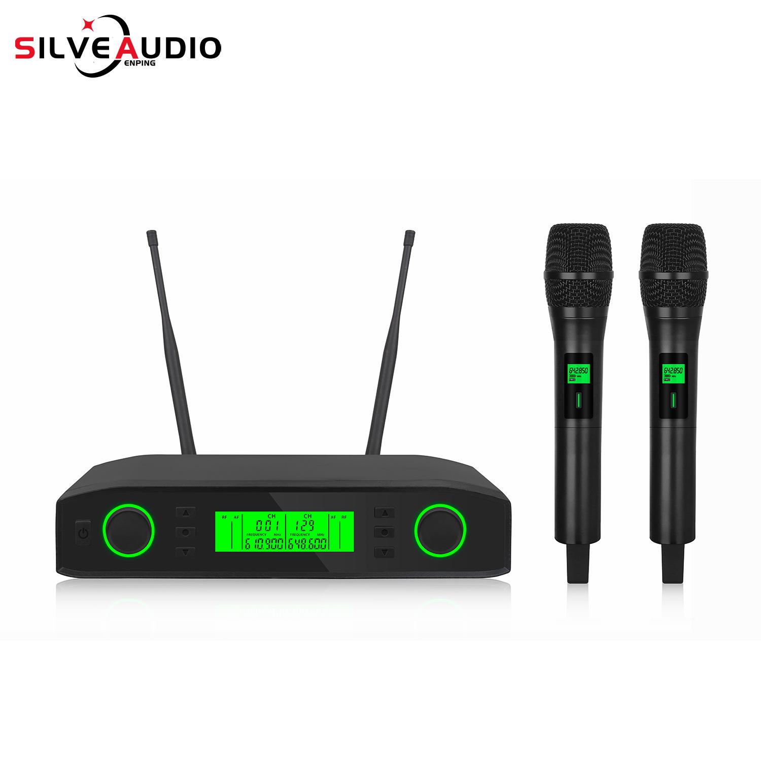 All-Metal Dual Wireless Professional Microphone for Performance & Meetings
All-Metal Dual Wireless Professional Microphone for Performance & Meetings