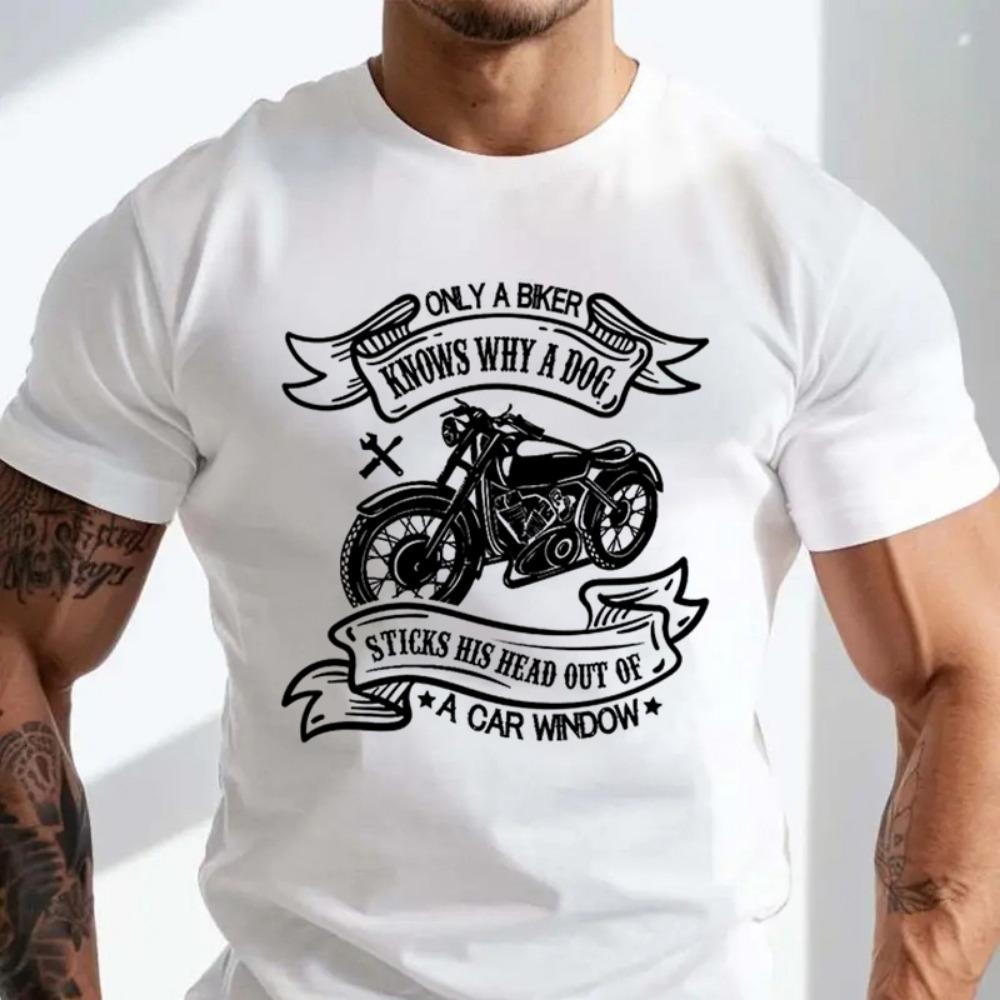 Only One Cyclist Knows Interesting Motorcycles Motorcycle Men and Women T-shirts O-neck Short-sleeved Casual T-shirts S
Only One Cyclist Knows Interesting Motorcycles Motorcycle Men and Women T-shirts O-neck Short-sleeved Casual T-shirts S