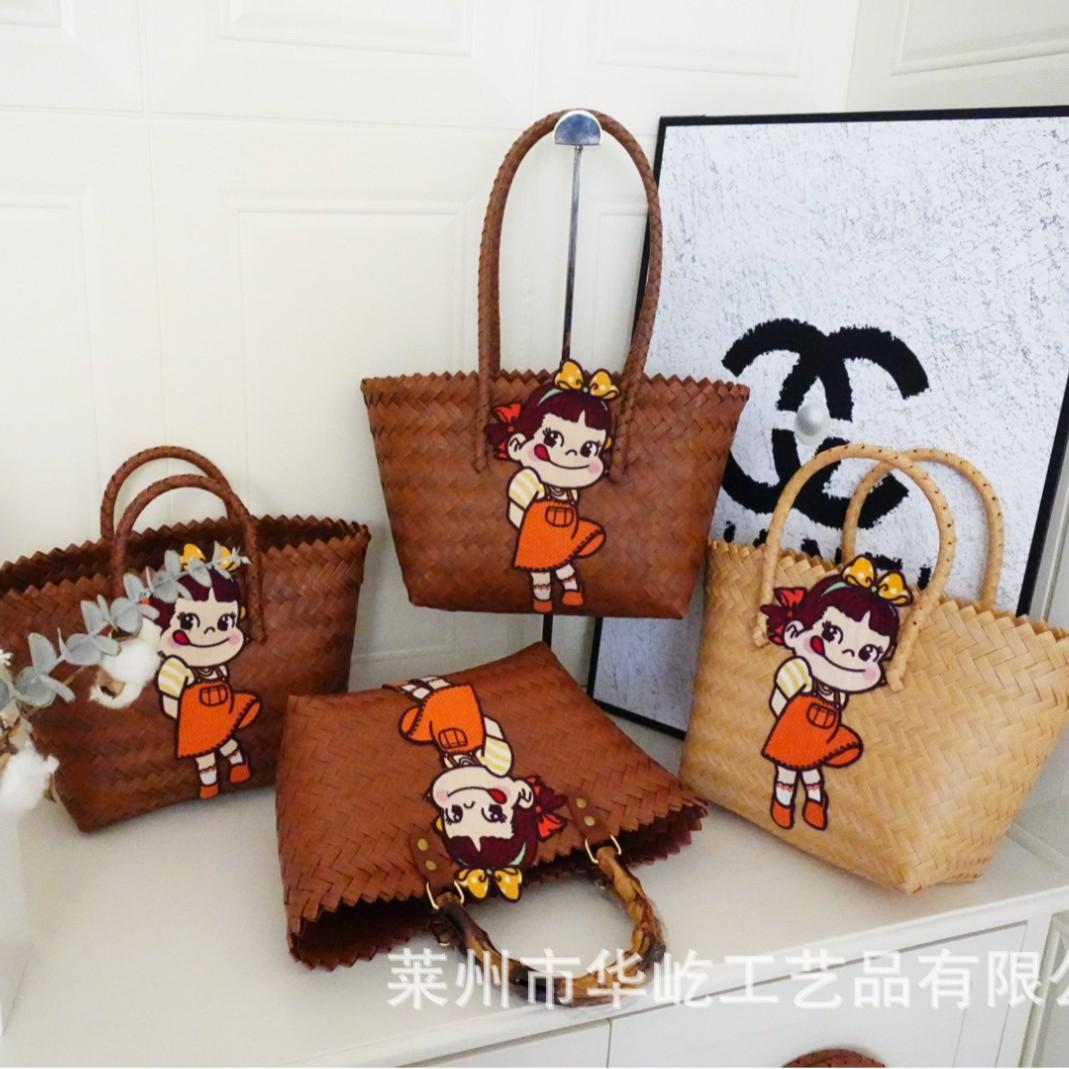 Handmade woven basket, colorful shopping, sweet and cool vegetable basket, commuter bag for work, women s handbag, handbag 22*12*22
Handmade woven basket, colorful shopping, sweet and cool vegetable basket, commuter bag for work, women s handbag, handbag 22*12*22