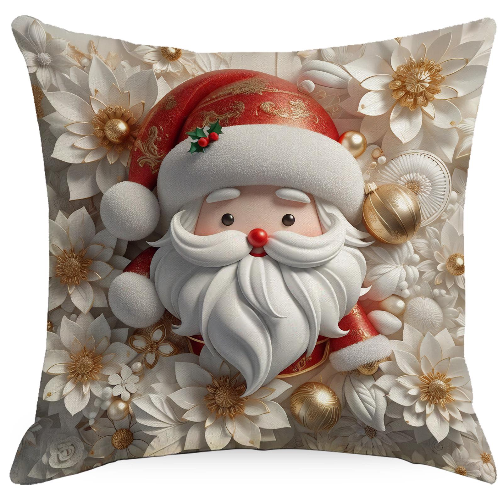 2pcs Christmas Cushion Cover Light Luxury Imitation Three-dimensional Christmas Home Sofa Cushion Cover Comfortable Decoration 45x45cm 2pcs
2pcs Christmas Cushion Cover Light Luxury Imitation Three-dimensional Christmas Home Sofa Cushion Cover Comfortable Decoration 45x45cm 2pcs