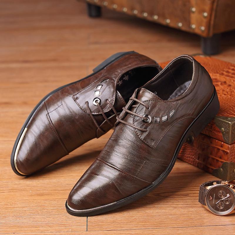 New autumn and winter men s shoes men s business casual leather shoes lace-up youth formal single shoes British shoes 44
New autumn and winter men s shoes men s business casual leather shoes lace-up youth formal single shoes British shoes 44