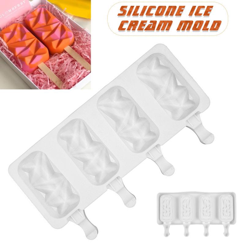 PDTO силиконовая форма для мороженого 4 полости Pop Ice Lolly Mold Maker Creative DIY лоток для льда
PDTO силиконовая форма для мороженого 4 полости Pop Ice Lolly Mold Maker Creative DIY лоток для льда