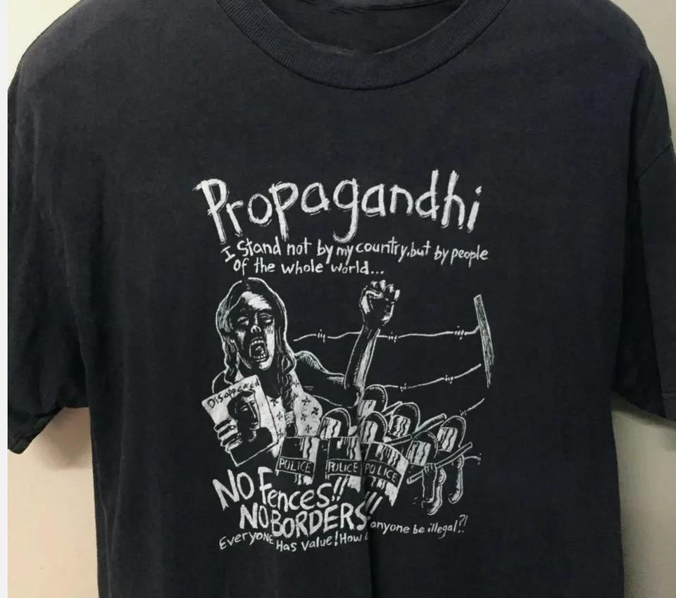 Propagandhi Band No Fences No Borders T SHIRT FULL SIZE S-4XL M
Propagandhi Band No Fences No Borders T SHIRT FULL SIZE S-4XL M